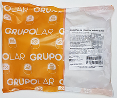 Formitas de pollo, jamón y queso GRUPOLAR 800gr - comprar online