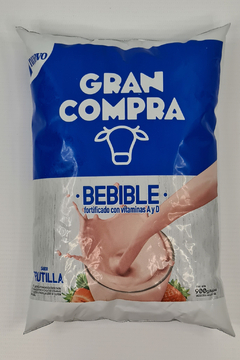 Yogurt bebible frutilla GRAN COMPRA 900gr