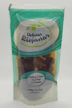 Aceitunas negras DELICIAS RIOJANAS 180gr. PACK DE 3 UNIDADES.