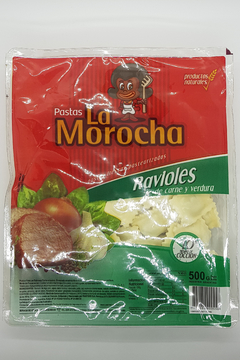 Ravioles carne y verdura LA MOROCHA 500gr