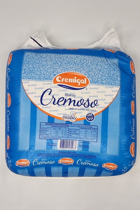 Queso cremoso CREMIGAL. PIEZA DE 2 KILOS.