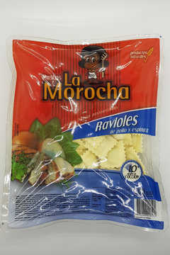 Ravioles pollo y espinaca LA MOROCHA 500gr