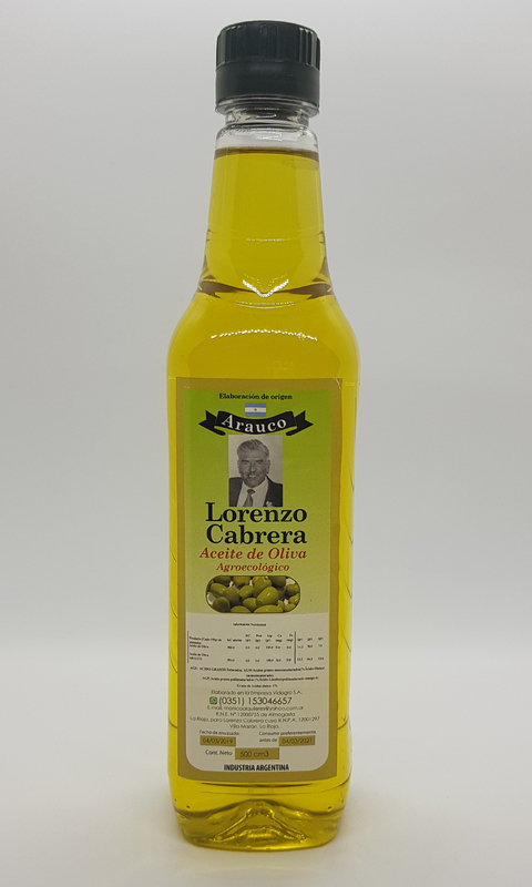 Aceite de oliva LORENZO CABRERA 500ml