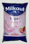 Yogurt entero frutilla MILKAUT 1lt
