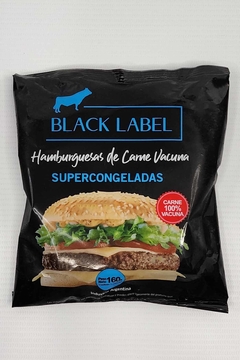 Hamburguesas clásicas BLACK LABEL 160gr. CAJA DE 60 UNIDADES.