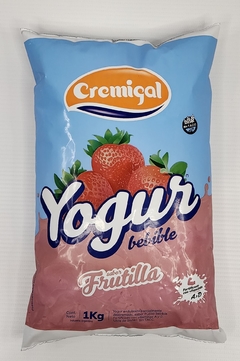 Yogurt bebible frutilla CREMIGAL 1lt