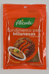 Condimento para milanesas ALICANTE 25gr. CAJA DE 5 UNIDADES.