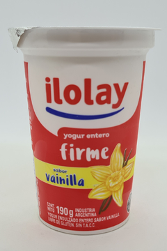 Yogurt firme vainilla ILOLAY 190gr