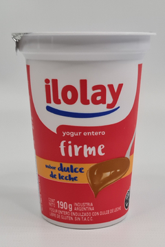 Yogurt firme dulce de leche ILOLAY 190gr