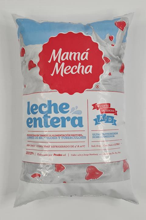 Leche entera MAMA MECHA 1lt
