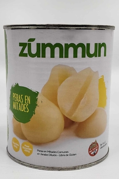 Peras en lata ZUMMUN 820 grs. PACK DE 12 UNIDADES.