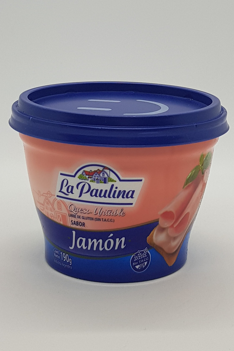 Queso untable jamón LA PAULINA 190gr