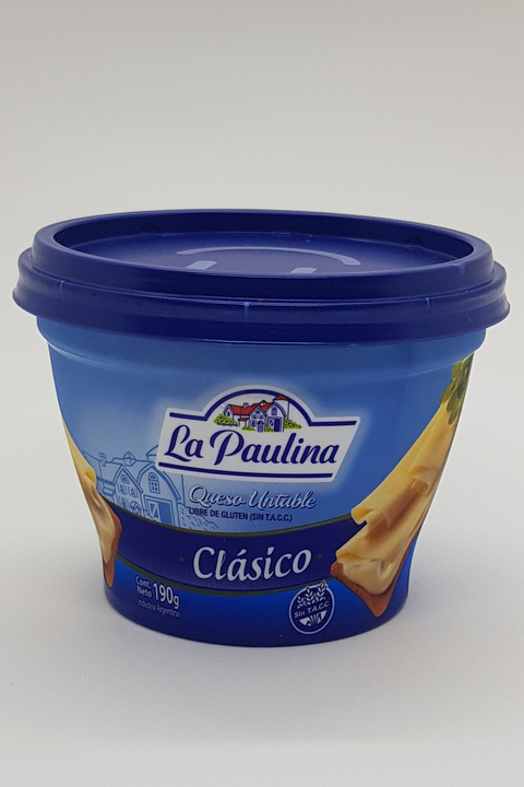 Queso untable clásico LA PAULINA 190gr