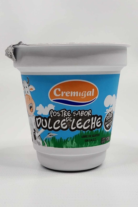 Postre dulce de leche CREMIGAL 125gr