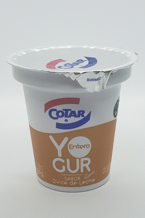 Yogurt dulce de leche COTAR 120gr