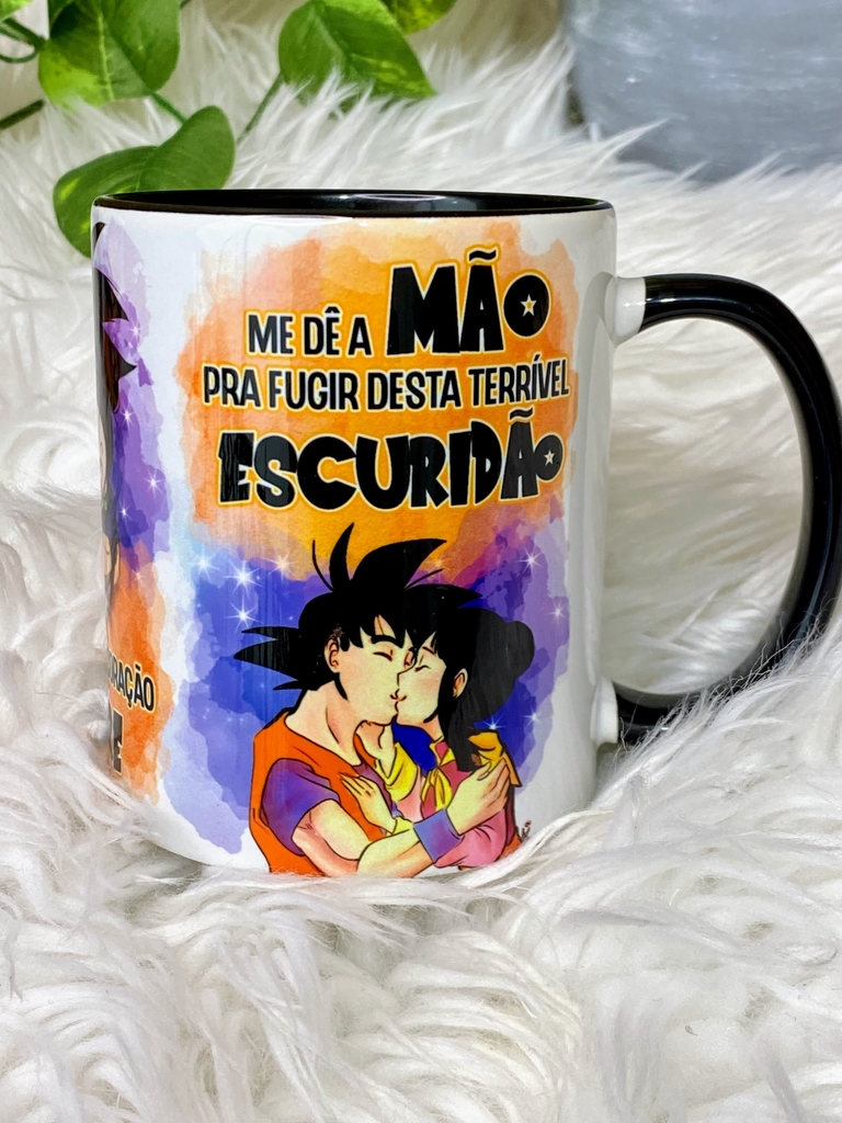 Caneca Dragon Ball Goku Super Sayajin 4