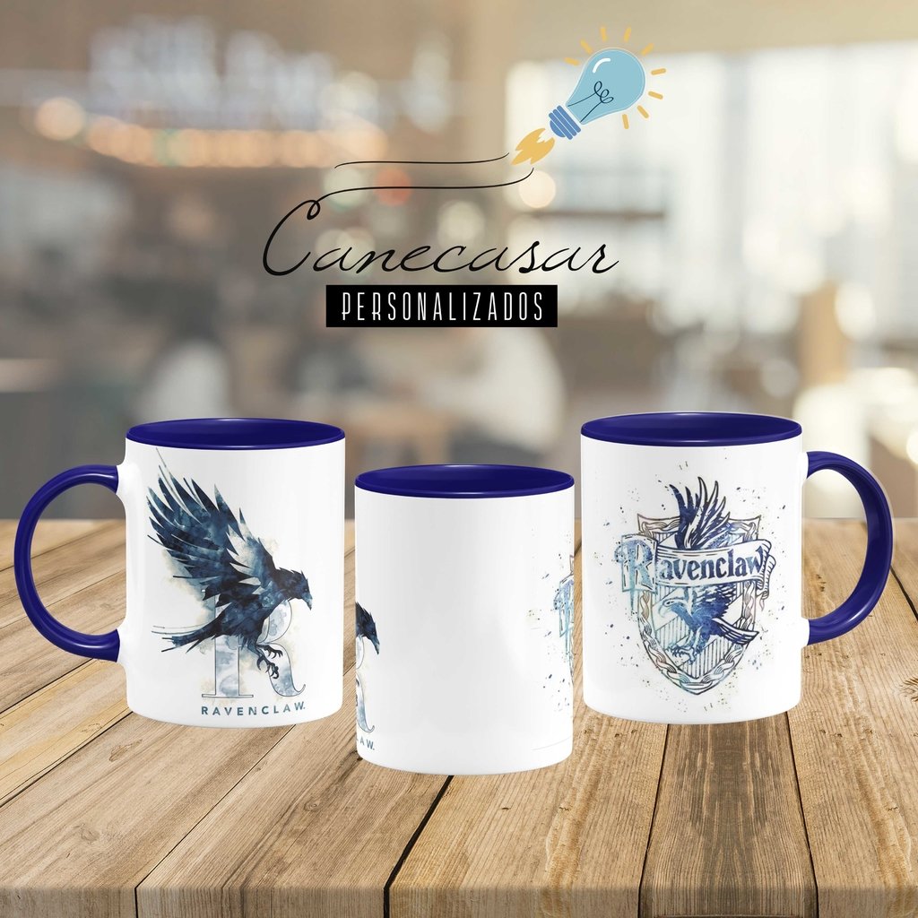 Caneca Harry Potter - Casa Ravenclaw - Corvinal