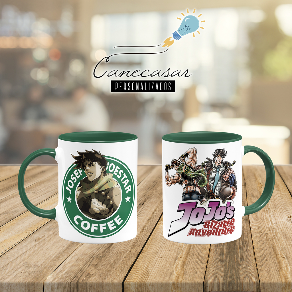 Caneca JoJo's Bizarre Jotaro Kujo em Promoção na Americanas