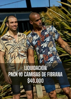Pack 10 Camisa de Fibrana - comprar online