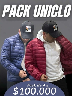 Pack 4 Campera Uniclo Lisas - comprar online