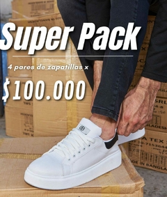 Super Pack 4 Pares de Zapatillas