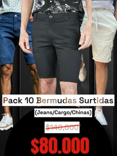 Pack 10 Bermudas Surtidas