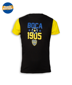 Remera estampada Boca Juniors nene Negro Bj231347