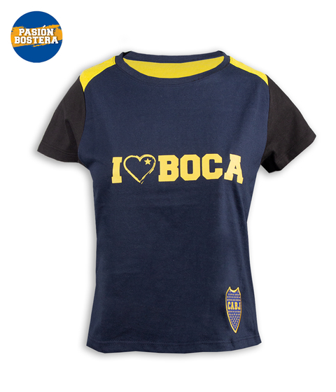 Remera con recorte dama Marino Bj231339