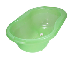 Bañera plastica con desagote. capacidad 28 litros - comprar online