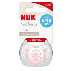 Nuk Chupete Baby Rose And Blue x 1 T2 rosa
