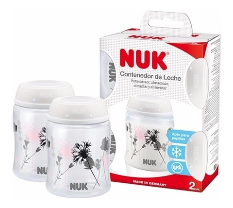 Nuk Contenedor de Leche x 2 unidades