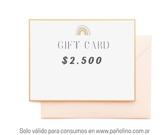 Gift Card Pañolino 2500 - comprar online