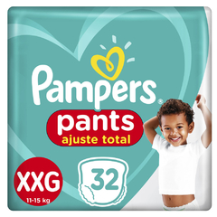 Pampers Pants Confort Sec XXG x 32 unidades (+13kg)