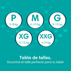 Pampers Baby Dry Talle XG x 58 unidades