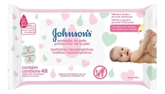 JOHNSONS Toallitas Rosas x 48 unidades - comprar online