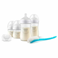 Avent set de 4 mamaderas Natural + un chupete 0-6 + cepillo limpia mamaderas en internet