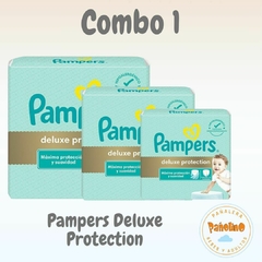 COMBO 1 Pampers Deluxe Protection Hiper pack 10% off (Nueva presentacion, Ex Premium Care) - comprar online