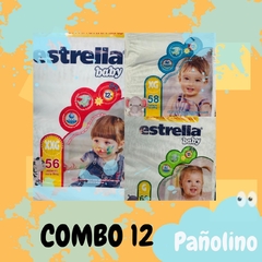 Combo 12 Estrella Pañal Hiperpacks (NUEVO CONTEO) - comprar online