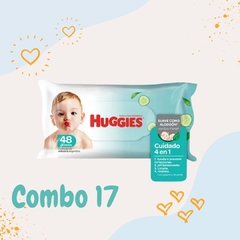 Combo 17 Huggies Toallitas 4 en 1 x 48 unidades - comprar online