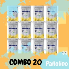 Combo 20 Estrella Paños Maxi x 50 unidades - comprar online