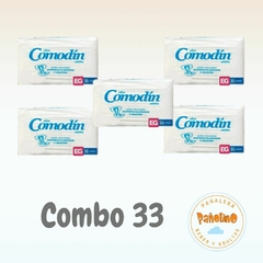 Combo 33 Comodin Elastizado 2da Seleccion Extra Grande x 16 unidades