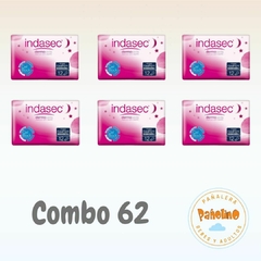 Combo 62 Indasec Goodnites Maxi x 12 (42x14)