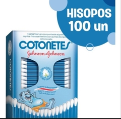 JOHNSON´S Cotonetes flex x 100 unidades