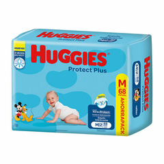 Huggies Protect Plus M x 68 unidades