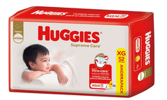 Huggies Supreme tallen XG x 52 unidades. unisex.