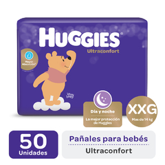 Huggies Ultra Confort Talle XXG x 50 unidades