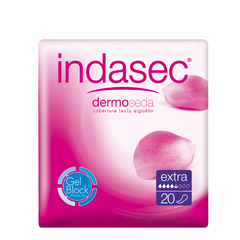 Indasec Extra Dermoseda x 20 unidades (30x11) (Ex Coral, NUEVA PRESENTACION) (Absorcion 500 ml)