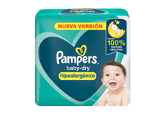 Pampers Baby Dry Talle M x 72 unidades