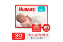 Huggies Supreme Care Talle P de 3.5 a 6 kg. x 30 unidades. unisex. - comprar online