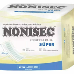 Nonisec Refuerza Pañal Super x 20 unidades - comprar online